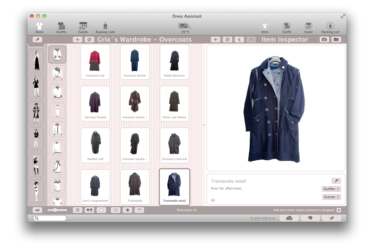 Database Your Wardrobe With Dress Assistant dress assistant wardrobe organizer software official Database Your Wardrobe With Dress Assistant dress assistant wardrobe organizer software official