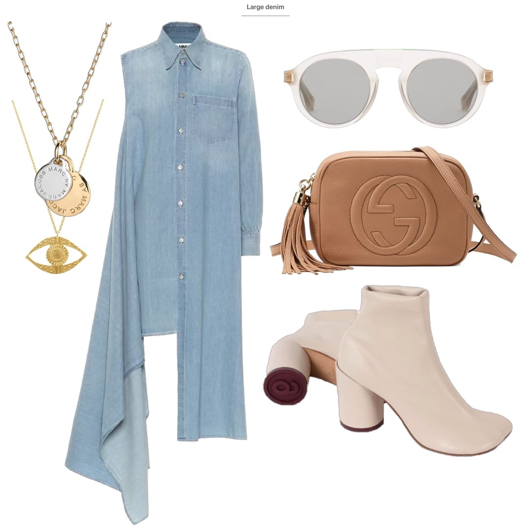 Large denim